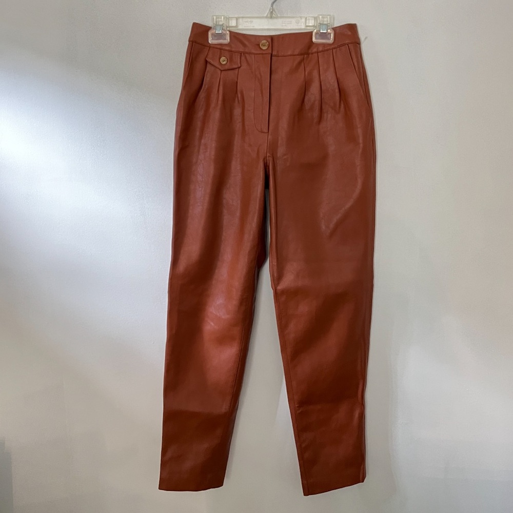 BlankNYC vegan leather high waisted pants- Size 24